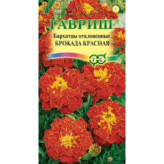 Бархатцы откл. Брокада красная